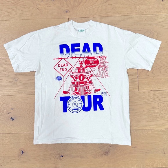 Online Ceramics Dead Tour ‘21 Tee - Picture 1 of 4